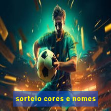 sorteio cores e nomes